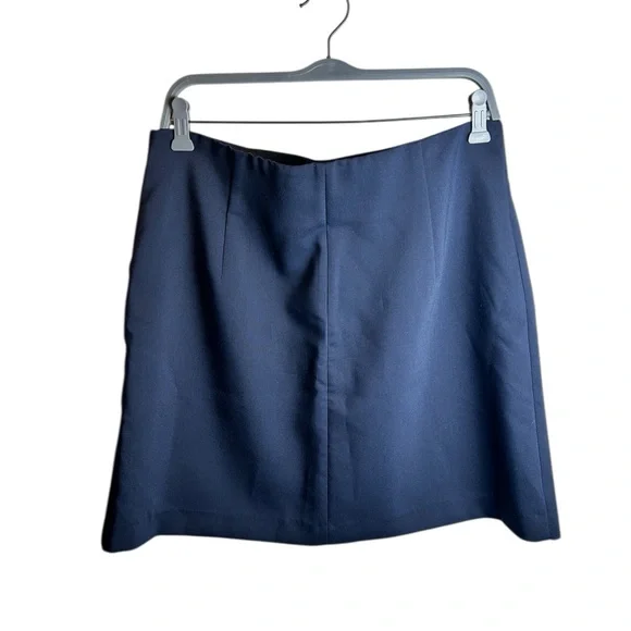 Boden Navy Mini Skirt Women’s US 12 Classic Workwear Career Office - Picture 3 of 4